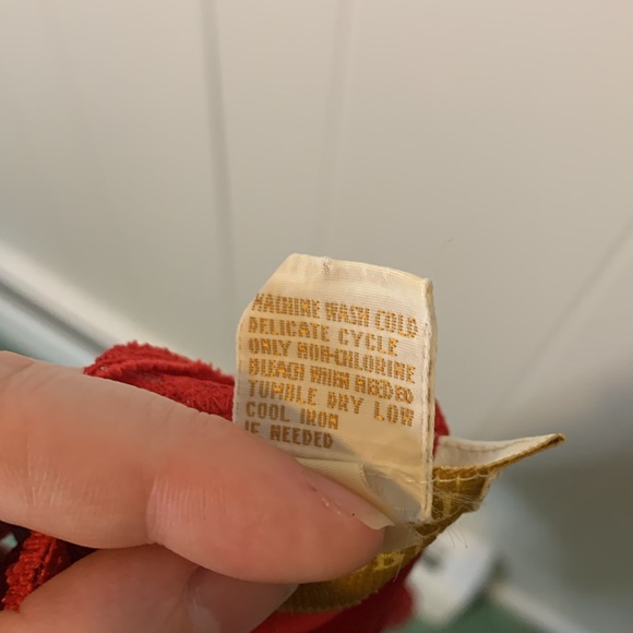 Vintage Victoria's Secret Gold Label Red Lace Slip Dress Size Large - Picture 6 of 6